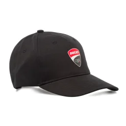 Cappellino nero da Uomo con logo Ducati Corse