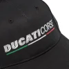 Cappellino nero da Uomo con scritta Ducati Corse