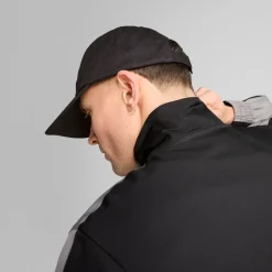 Cappellino nero da Uomo regolabile con velcro Puma