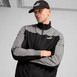 Cappellino nero da Uomo regolabile con velcro Puma