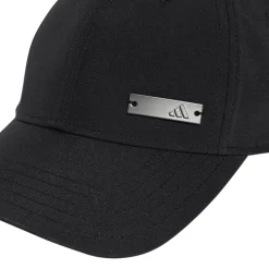 Cappellino nero Ragazzo con dettaglio logo metallico adidas