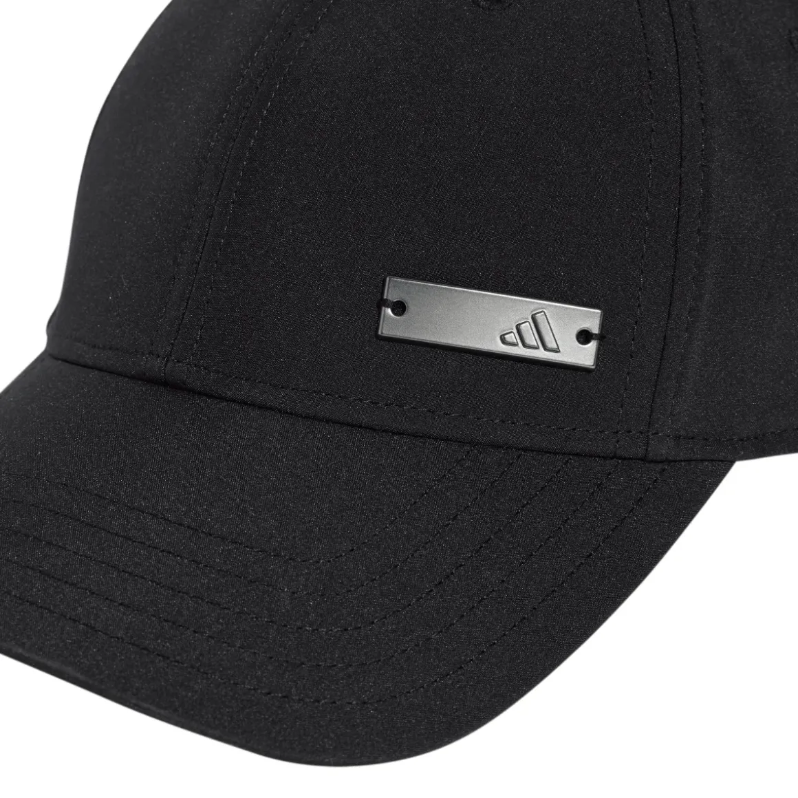 Cappellino nero Ragazzo con dettaglio logo metallico adidas