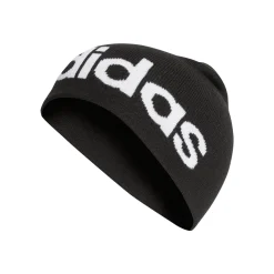 Cappellino nero unisex con logo adidas DAILY BEANIE