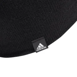 Cappellino nero unisex con logo adidas DAILY BEANIE