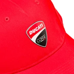 Cappellino rosso regolabile Ducati Corse da Uomo
