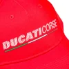 Cappellino rosso regolabile da Uomo con logo Ducati Corse