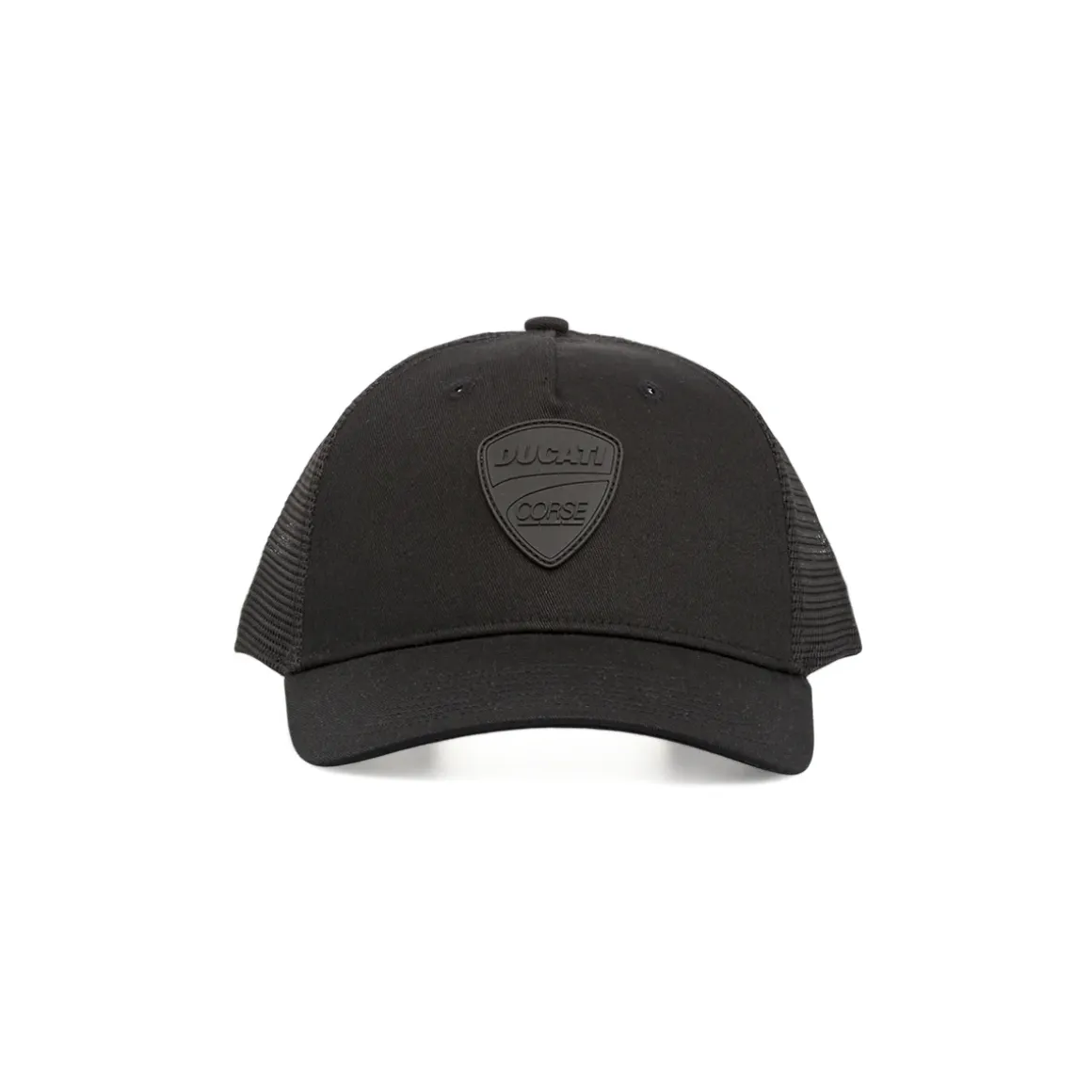 Cappello Baseball Cap da Uomo nero con rete traspirante Ducati