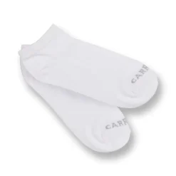 Carrera Jeans 7 Paia Calzini Bianchi da Unisex con logo frontale