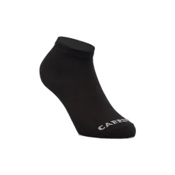 Carrera Jeans 7 Paia Calzini Neri da Unisex con logo frontale