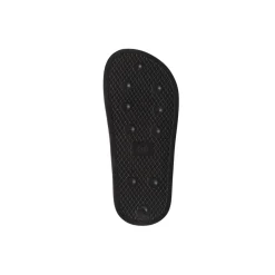 Ciabatte a fascia Bambino Nere con maxi logo bianco Kappa