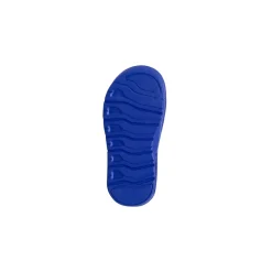 Ciabatte a fascia blu Bambino con doppia chiusura a strappo Kappa