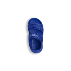 Ciabatte a fascia blu Bambino con doppia chiusura a strappo Kappa