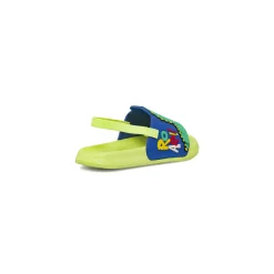 Ciabatte a fascia con elastico da Bambino verdi e blu Dinosauri
