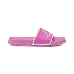 Ciabatte a fascia da Bambina rosa con doppie fibbie regolabili Kappa