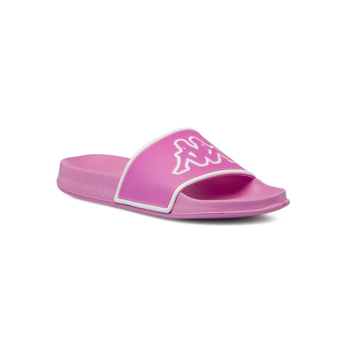 Ciabatte a fascia da Bambina rosa con doppie fibbie regolabili Kappa