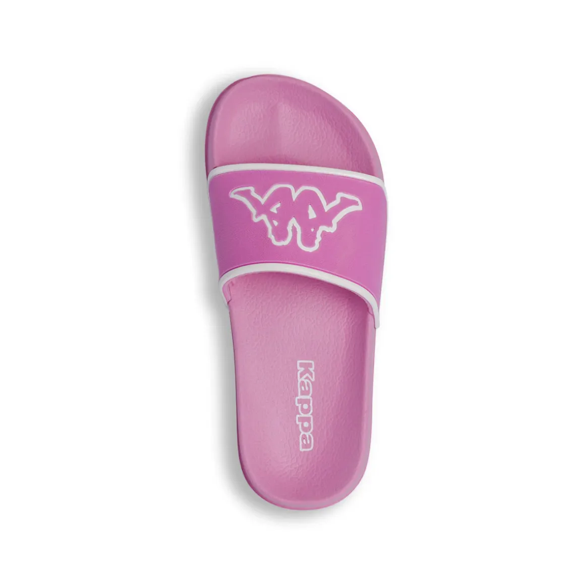 Ciabatte a fascia da Bambina rosa con doppie fibbie regolabili Kappa