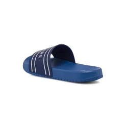 Ciabatte a fascia da Uomo blu con logo e dettagli bianchi Navigare