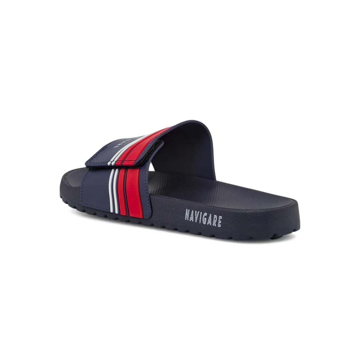 Ciabatte a fascia da Uomo blu con fascia regolabile a strappo Navigare