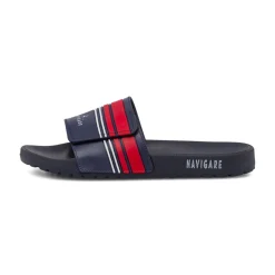 Ciabatte a fascia da Uomo blu con fascia regolabile a strappo Navigare
