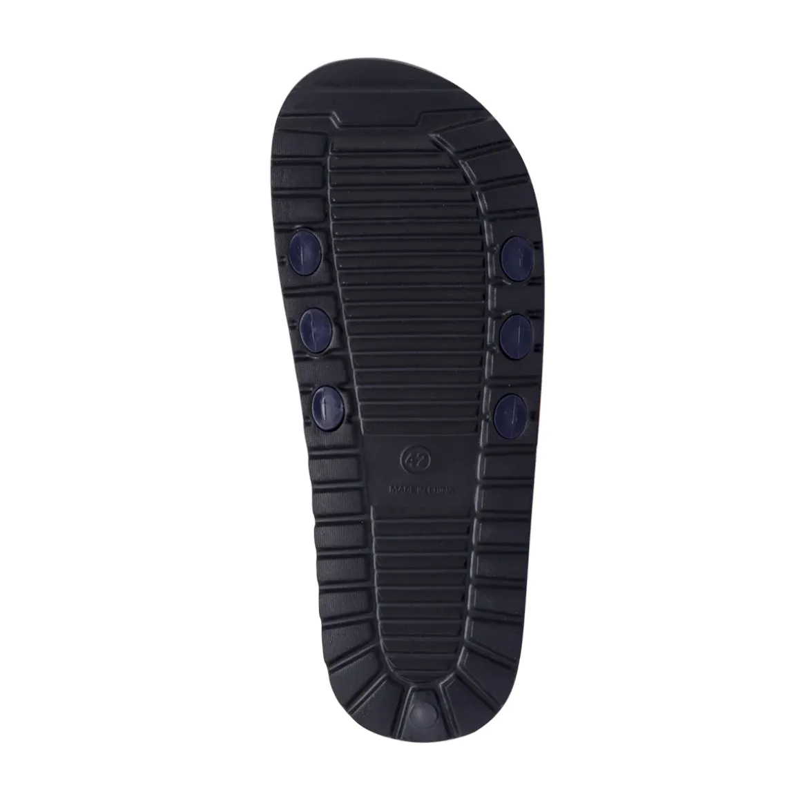 Ciabatte a fascia da Uomo blu con fascia regolabile a strappo Navigare