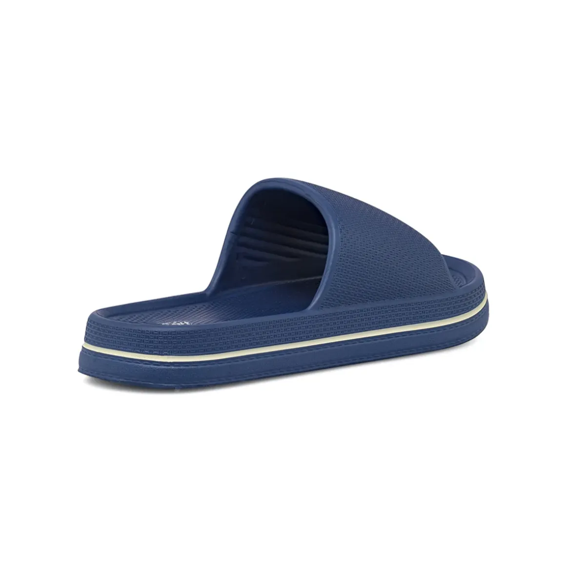 Ciabatte a fascia da Uomo blu in gomma con dettaglio bianco Griff