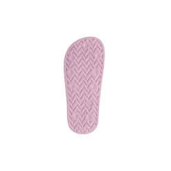 Ciabatte a fascia rosa da Bambina con patch Unicorno