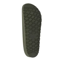 Ciabatte a fascia verdi militare da Uomo con doppie fibbie Ducati