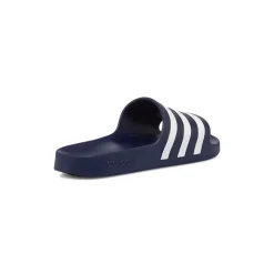 Ciabatte Blu in Gomma da Uomo con logo a contrasto adidas Adilette Aqua