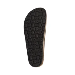 Ciabatte da donna bronzo con sottopiede in pelle e doppia fibbia Italia Trend Sabina