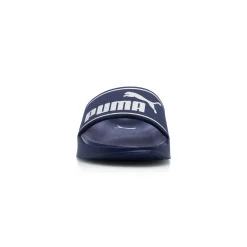 Ciabatte da uomo blu con logo a contrasto Puma Leadcat