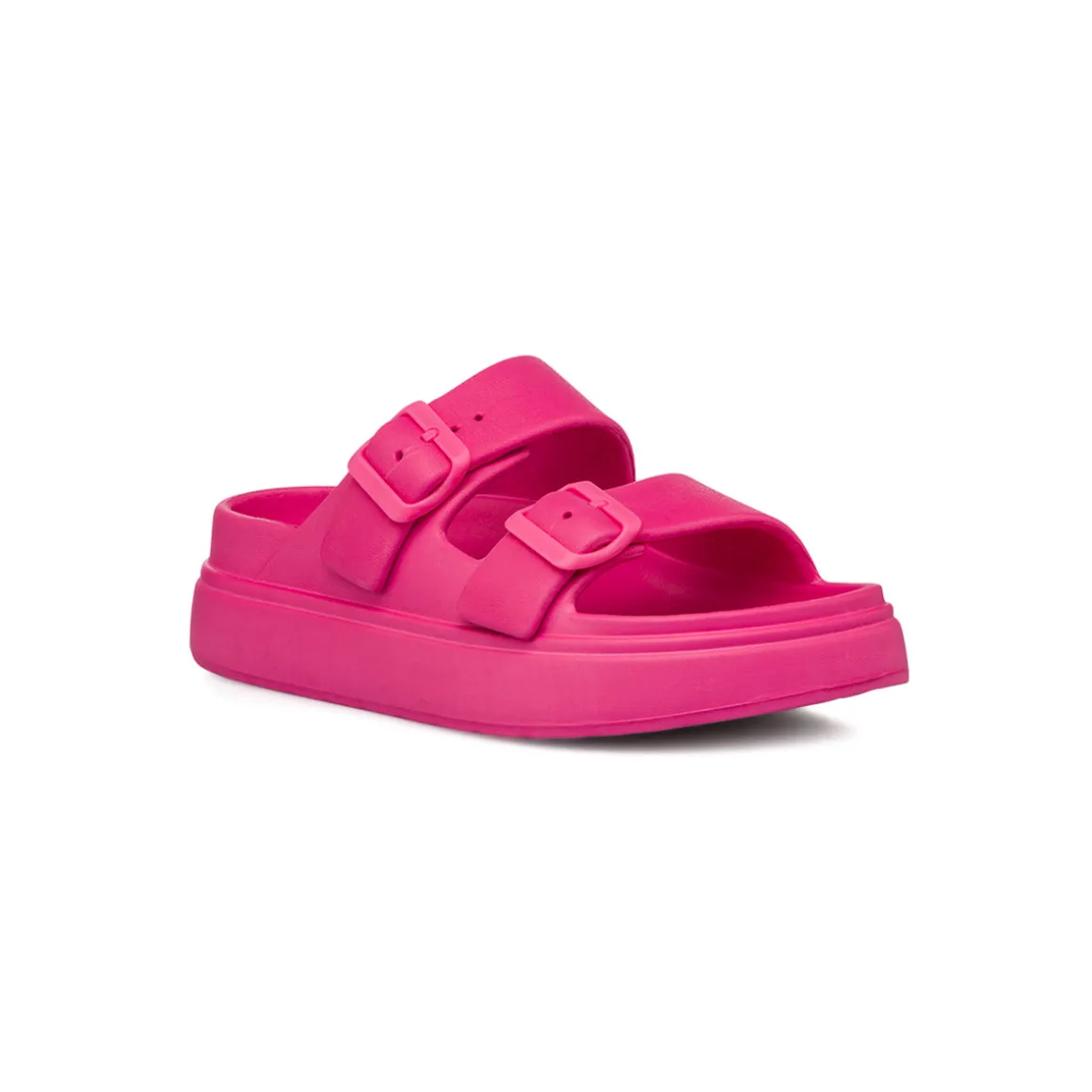 Ciabatte fucsia da Donna con suola platform Lora Ferres On The Beach