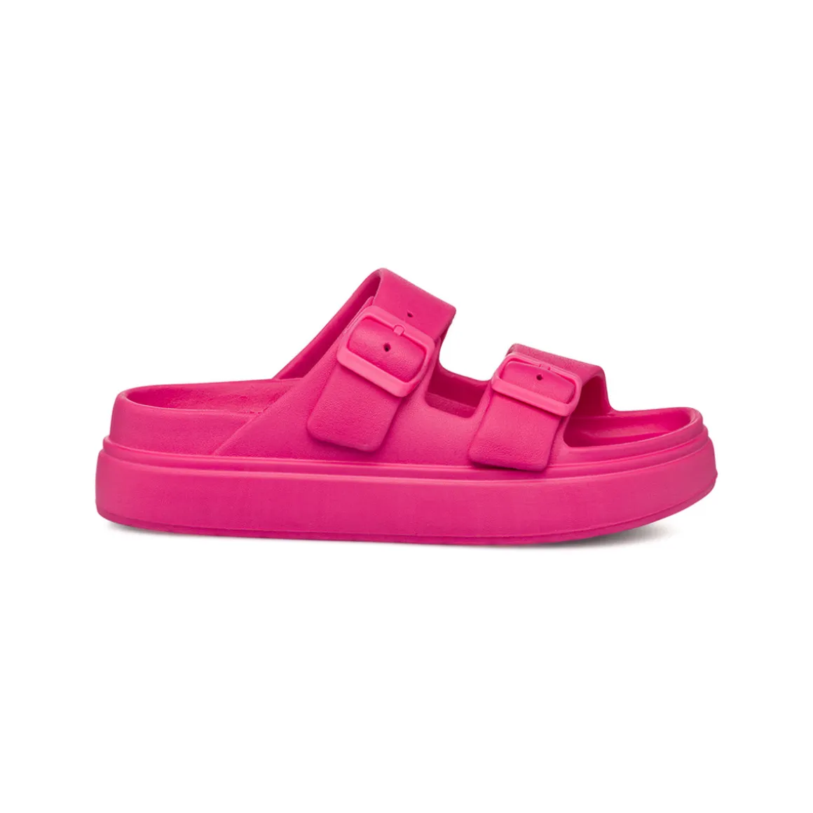 Ciabatte fucsia da Donna con suola platform Lora Ferres On The Beach