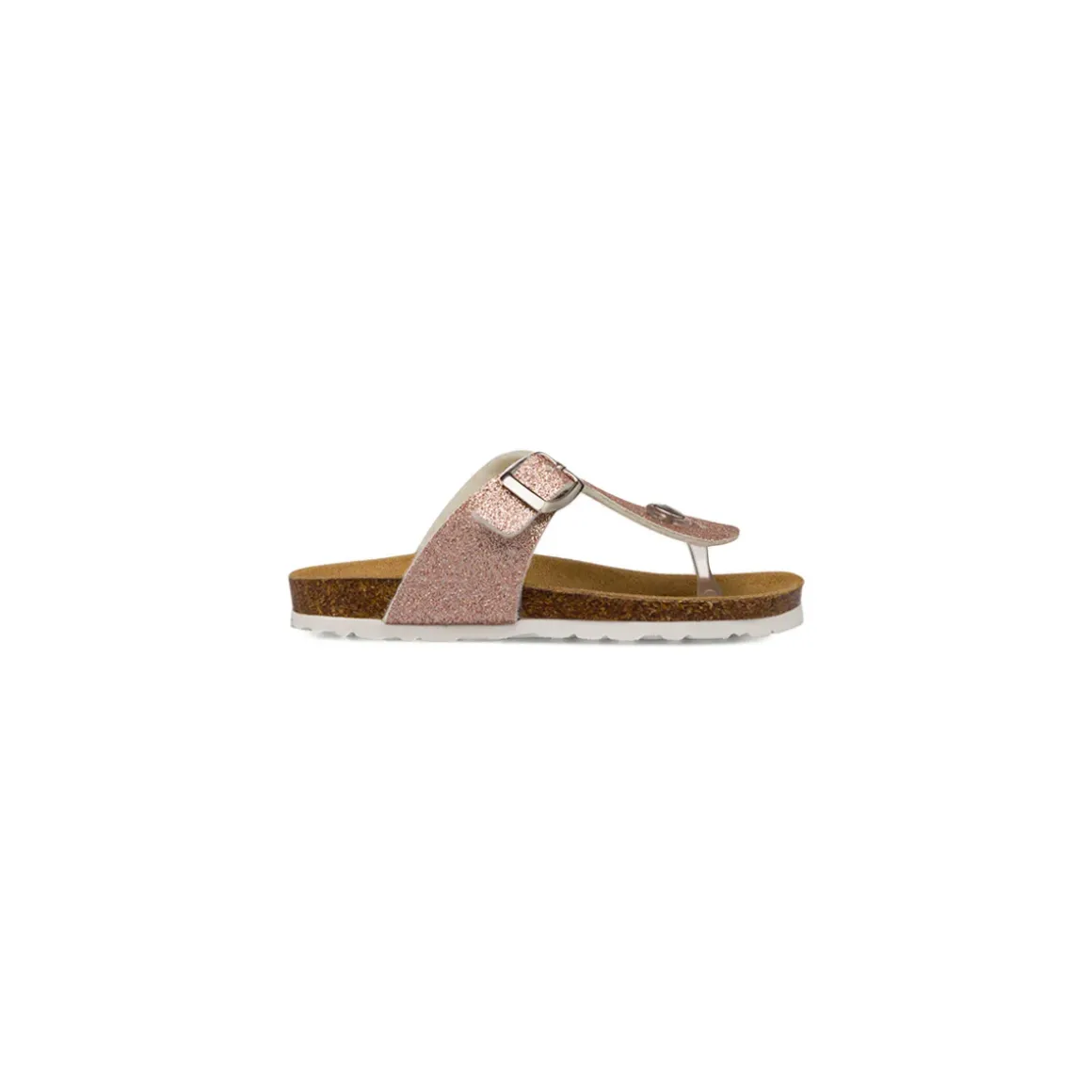 Ciabatte glitter rosa da Bambina con fibbia Settenote