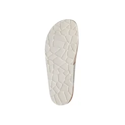 Ciabatte infradito argento glitter da Bambina in pelle Settenote