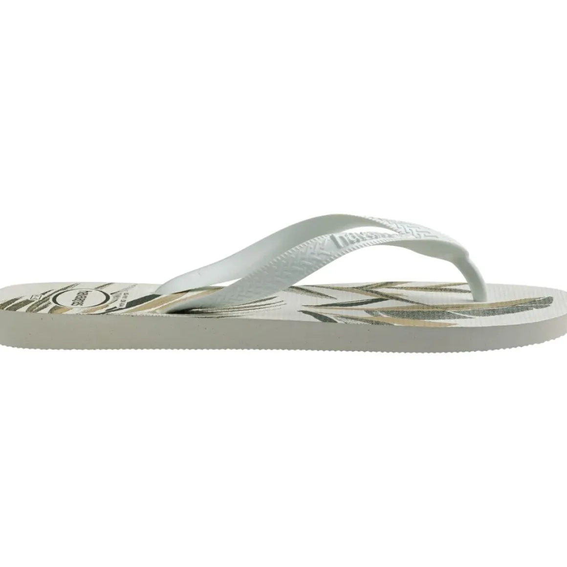Ciabatte infradito bianche da Uomo con fantasia tropicale Havaianas