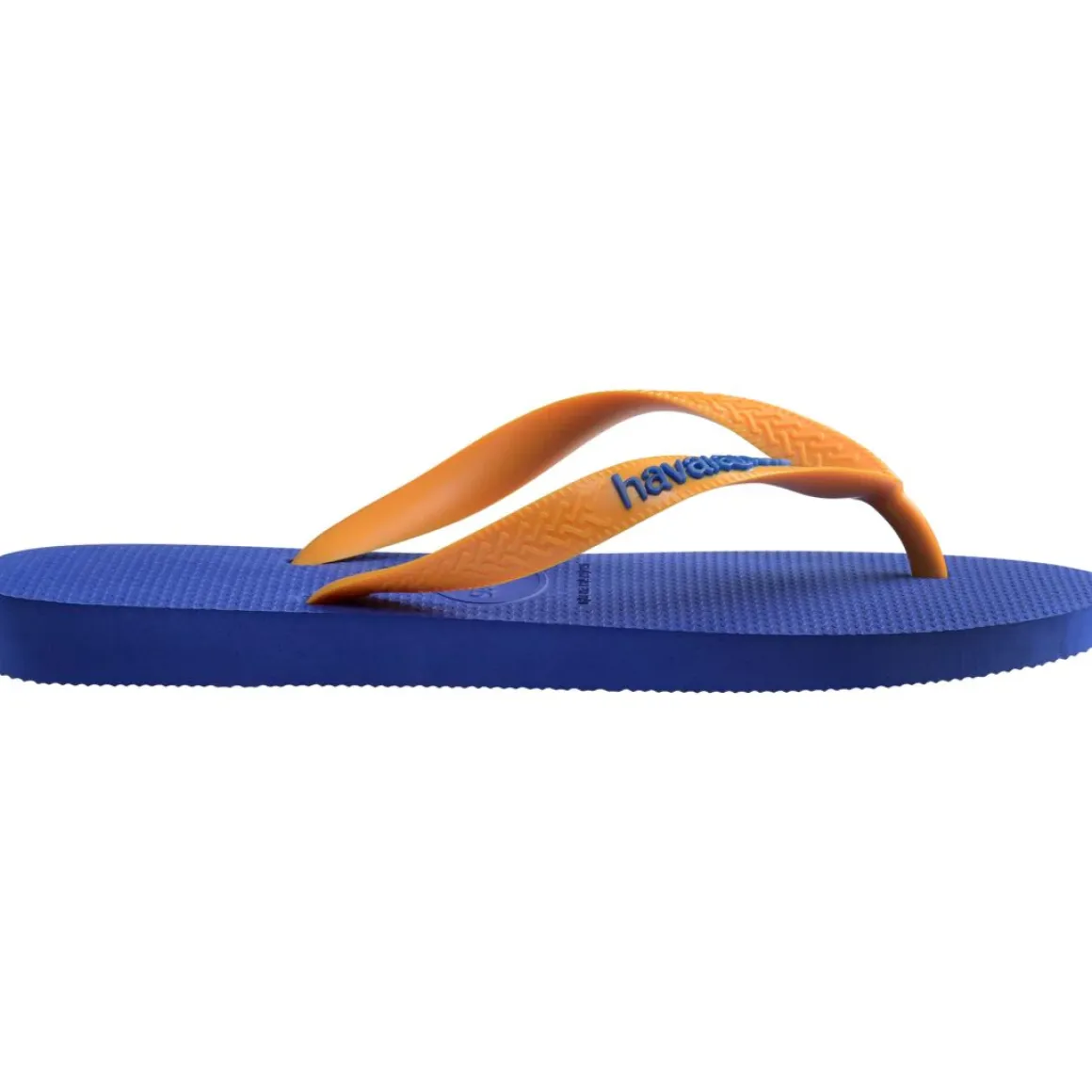Ciabatte infradito bicolore blu e arancioni da Uomo con logo Havaianas