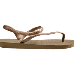 Ciabatte Infradito con cinturino da Donna color oro rosa Havaianas