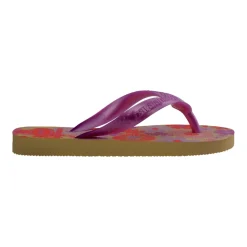 Ciabatte Infradito con suola floreale da Bambina Havaianas