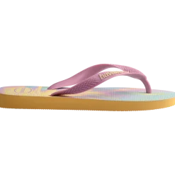 Ciabatte Infradito da Donna Gialle con stampa tropicale Havaianas