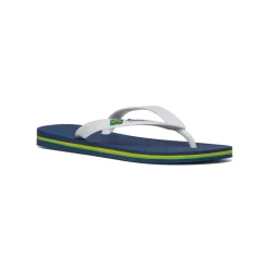 Ciabatte infradito da Uomo blu e bianche con logo Ipanema Anatomic Brasil