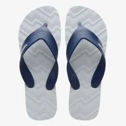 Ciabatte infradito da Uomo grigie con cinturini blu Havaianas