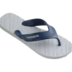 Ciabatte infradito da Uomo grigie con cinturini blu Havaianas