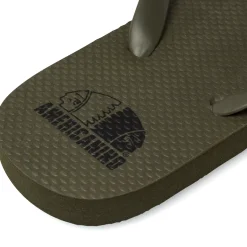 Ciabatte infradito da Uomo in verde militare Americanino