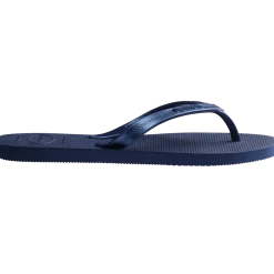 Ciabatte infradito Donna blu con fasce effetto metallizzato Havaianas