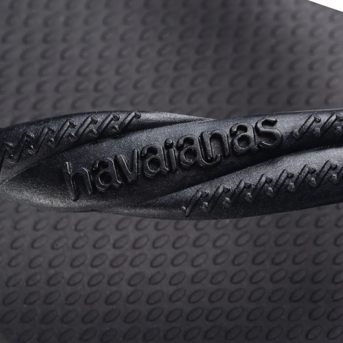 Ciabatte infradito nere da Donna con logo in rilievo Havaianas