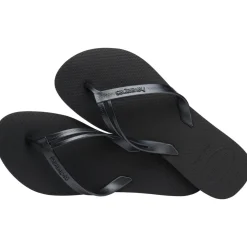 Ciabatte infradito nere da Donna con fascette larghe Havaianas