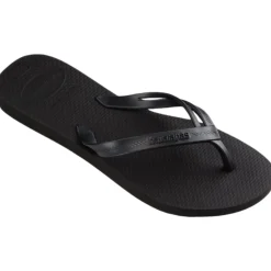 Ciabatte infradito nere da Donna con fascette larghe Havaianas