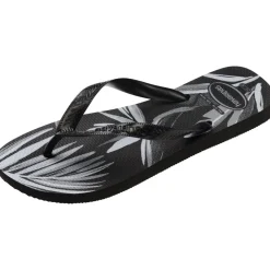 Ciabatte infradito nere da Uomo con stampa tropicale Havaianas