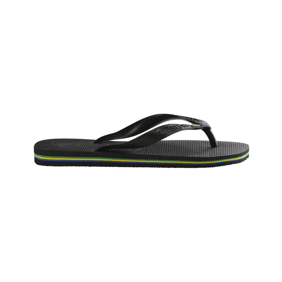 Ciabatte infradito Unisex Nere con bandiera Havaianas Brasil