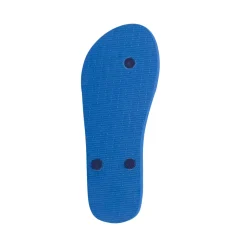 Ciabatte infradito Uomo blu con logo e dettagli arancioni Americanino